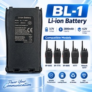 BAOFENG BATERRY BL-1 WALKIE TALKIE FOR BAOFENG BF-888S/777S/666S/H777 BATERRY 1500MAH