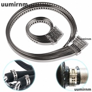 UUMIR CV Boot Clamp Kit, Stainless Steel Single Ear CV Joint Boot Crimp Clamp, Durable Adjustable Ax