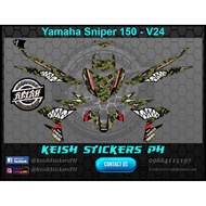 Decals for Sniper 150 V24