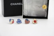 Chanel Vintage 03A 金屬美式風格心形胸針