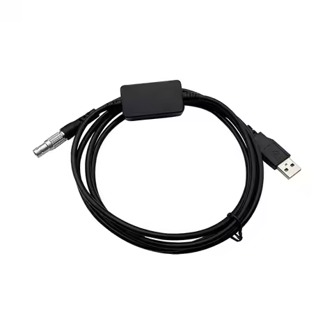 5pin GEV267 USB Data Cable 806093 For Leica TS02/06/09/11 TOTAL STATION WIN10 TS/TPS