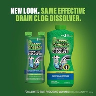 Green Gobbler Drain Clog Dissolver | Powerful Liquid Drain Opener & Toilet Clog Remover | Safe for P