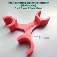 Metal pipe clamp detector (shaft clamp) D = 22 mm, 22 mm, 18 mm