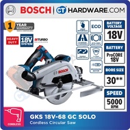 BOSCH GKS 18V-68 GC SOLO CORDLESS CIRCULAR SAW WITHOUT BATTERY & CHARGER 06016B5180 (BITURBO BRUSHLE