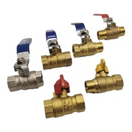 DN10 3 Points Three Points 8 Points 3 Double Inner Wire Copper Ball Valve 3 Points Ball Valve Air Pu