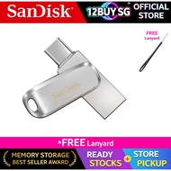 SanDisk Ultra Dual Drive Luxe USB 3.2 Type-C Flash Drive 400MB/s 256GB 512GB 1TB DC4 12BUY.SG OS