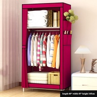 Clothes Wardrobe Bedroom Furniture Large Storage Capacity Wardrobe Almari Pakaian Perabot Bilik Tidu