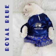 Baju Raya Kucing Royal Blue