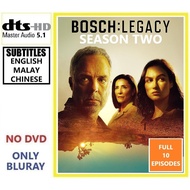 B2D22 B0SCH LEGACY Season 2 (2023) [10 EPISODES] (2 DISCS) Crime Drama - Bluray