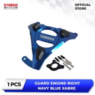Yamaha Guard Engine-Right Navy Blue XABRE