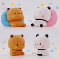 Gấu Panda yiers Bubu DUDU hình gấu trúc dễ thương mô hình PVC mô hình sưu tập trẻ em Đồ chơi búp bê