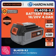 BLACK AND DECKER BL4018-XJ ORIGINAL BATTERY LITHIUM-ION | 20V | 4.0AH - 1PC [ BL4018 ]
