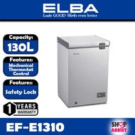 Elba Chest Freezer EF-E1310 GREY 130L