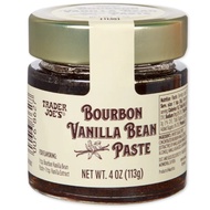Trader Joe’s Bourbon Vanilla Bean Paste 113g | Baking Dessert Flavoring Vanilla Paste