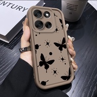 Case For Motorola Moto G86 G56 5G Fashion Simple Butterfly Phone Case For Moto G56 5G G86 Camera Pro