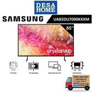 (FREE DELIVERY WITHIN KL/PJ) SAMSUNG UA85DU7000KXXM  85'' 4K UHD SMART TV 85DU7000