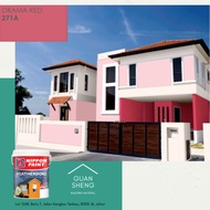 Nippon Paint (RED Series) Exterior Wall Paint Weatherbond 1L