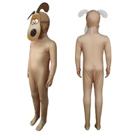 Halloween Wallace and Gromit Dog Cosplay Carnival Party Costume WJG