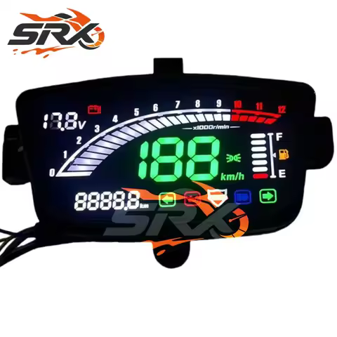 For Yamaha BWS 100 Yw100 Zuma YW50 BWS 50 02-05 and 08-11 Speedometer assembly Digital Meter Gauge M