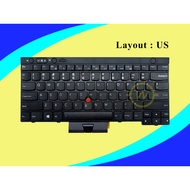 HITAM Lenovo Thinkpad T430 X230 T530 L430 W430 Series Laptop Keyboard Black