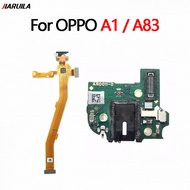Charging Flex  For OPPO A1 / A83  Charging Ribbon Flex USB MIC Board Mic Handphone Jack Microphone C