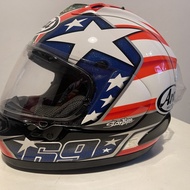 X SOLD OUT X Termurah Helm Arai RX7X Hayden Flag Size XL 2nd Second Bekas Full Face Plus GP Pad Orig
