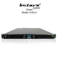 Power AMPLIFIER BETAVO 2CH X-PRO 3 PROFESSIONAL POWER AMPLIFIER AUDIO PRO