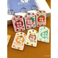 Cute Access Card Holder Mini Community Access Card Protector Rectangle Water Drop Creative Elevator 