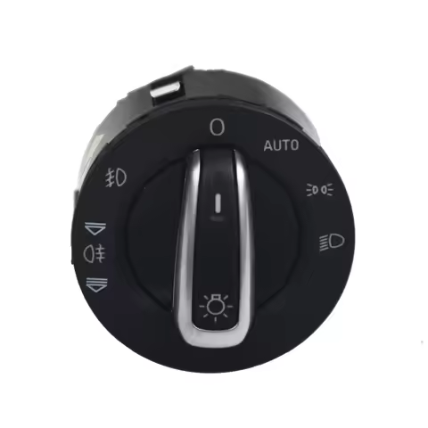 High Quality Chrome Headlight Fog Lamp control Switch 4FD 941 531A 4F1 941 531E For Audi A6 C6 4F S6