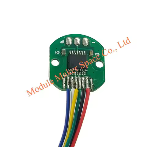 High Precision AS5047P/AS5600/AS5048A Magnetic Encoder, 14-Bit On-Axis Rotary Position Sensor for Hi