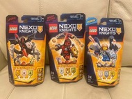 Lego 70333, 70334, 70335 nexo knights