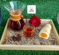 ถาดเสิร์ฟอาหาร  ถาดเสิร์ฟเครื่องดื่ม ถาดเสิร์ฟกาแฟ   ถาดไม้  Serving tray