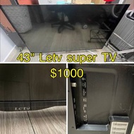 大量家品出售中！Letv super TV 43吋電視