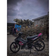 Exciter 135 black lc mixed pink stamp