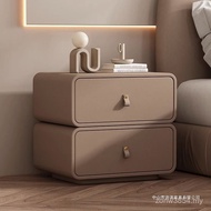 Whole Pack Modern Extreme Cream Solid Wood Bedroom Bedside Table Style Leather Household Full Italia