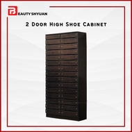 MUTU 2 Door High Shoes Cabinet Shoe Cabinet Shoes Rack Shoe Rack Almari Kasut Tinggi Kabinet Kasut Rak Kasut Tinggi 鞋橱鞋柜