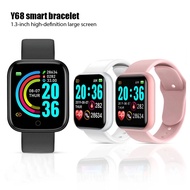 Y68 Smartwatch Waterproof Heart Rate Smart Watch Intelligent Sports Watch For Android iOS