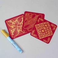 Zentangle Painting Special Paper Brick 10x10cm Total 3 Colors