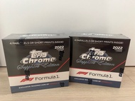 2022 Topps Chrome Formula 1 (F1) trading card - Sapphire Edition (4 parallels or short prints per box)