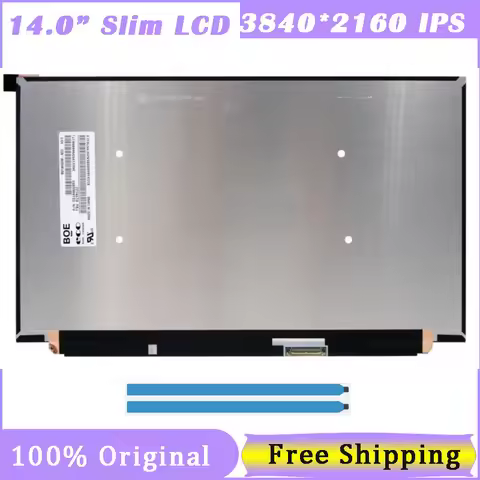14.0" Slim 30Pin Screen NV140QUM-N53 For Lenovo ThinkPad X1 Carbon 7th 8th Gen 500nits HDR400 UHD4K 