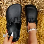 Fashionable Boken Single Strap Perforated Clogs, Nurse & Lab Use Protective Perforated Shoes, Medica