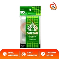 Sultan Sleeve 100M 70mm X 120mm (72 X 122) - Emerald (Tarot) - Eien Toys