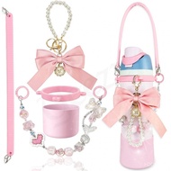 Silicone Cover Decoration Compatible with Owala Water Bottle 24oz/32oz, Compatible with Owala FreeSi