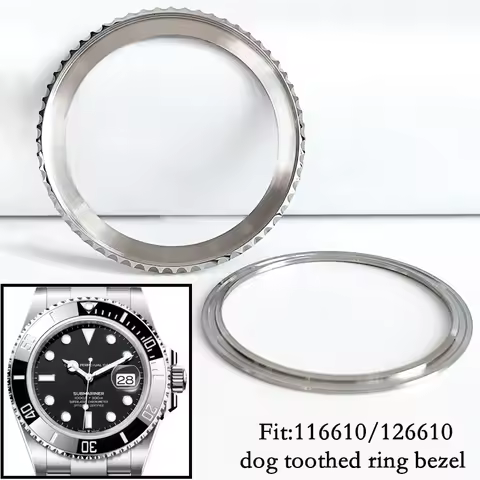 904L Stainless Steel Watch Bezel Ring Base for original genuine 40mm/41mm SUB 116610 126610 Aftermar