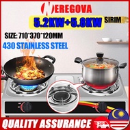 Double Burner Gas Stove/Infrared Gas Stove/Stainless Steel Double Burner Gas Stove/燃气炉