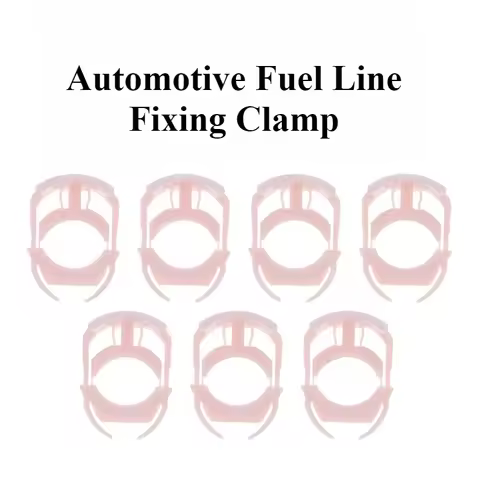 10Pcs 3/8" Fuel Line Retainer Clips Pipe Guide Fastener Fit For Ford 7L3Z-9S317-B Fuel Injection Gas