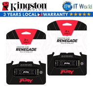 Kingston Fury Renegade PCIe 4.0 NVMe M.2 2280 Internal SSD (2TB/4TB)