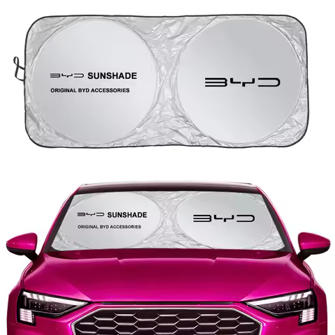 Car Sunshade Front Window Parasol UV Protective Cover for BYD Atto 3 Song F0 Qin Pro G3 I Han Tang E