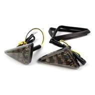SIGNAL FAIRING LED TRIANGLE UNIVERSAL MOTORCYCLE YAMAHA HONDA LAMPU SIGNAL LED