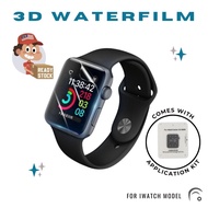 FRESCO 3D Waterfilm CLEAR Watch Soft Screen Protector for iWatch Series 10 Size 42 46 49mm Protectiv